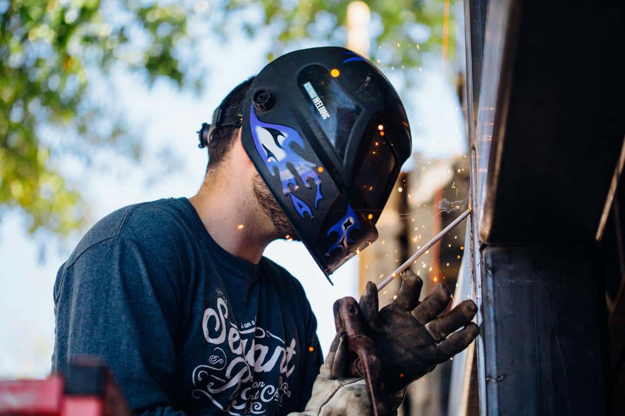 how to weld plastic