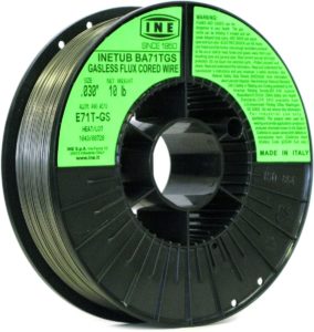 INETUB BA71TGS .030-Inch on 10-Pound Spool Carbon Steel Gasless Flux Cored Welding Wire