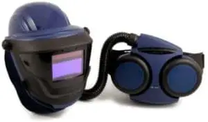 ArcOne SR500 Respirator PAPR Kit with Hard Hat Grinding Visor and Welding Face Shield