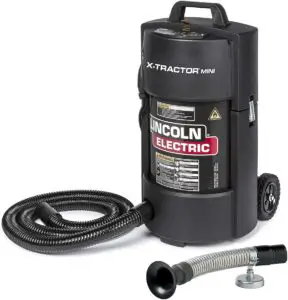 Lincoln Electric X-Tractor Mini with EN20 Nozzle - Portable Weld Fume Extractor