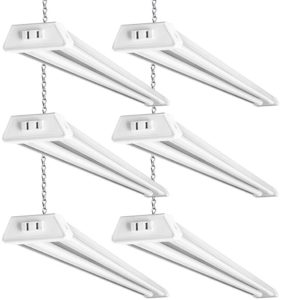 FREELICHT 6 Pack Linkable LED Utility Shop Light