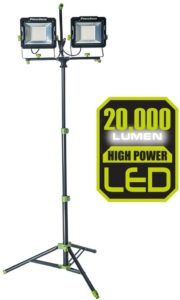 PowerSmith PWL2200TS 20000 Lumen Dual-Head LED Work Light