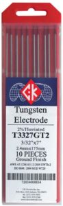 CK 2% Thoriated Tungsten Electrode