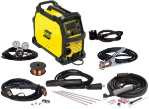 ESAB EMP215IC 120 230-Volt Dual Voltage Professional Grade MIG TIG Stick Welder